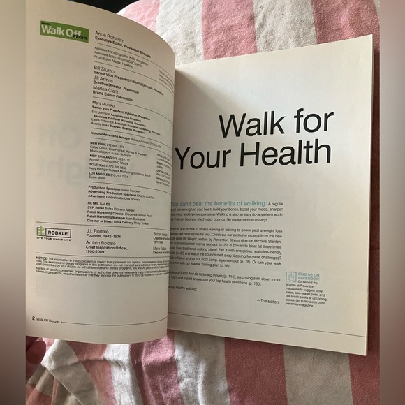 Prevention Magazine Walking Off Weight : Drop A Size Without Dieting - Picture 4 of 4